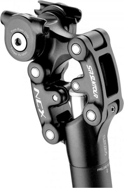 Suntour Parallelogramm-Federsattelst&uuml;tze "SP12-NCX", 31,6MMX400MM, schwarz Produktbild 1