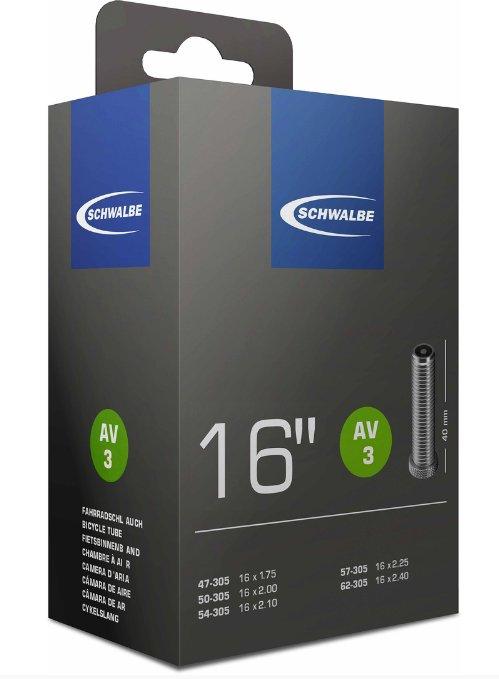 SCHWALBE Schlauch "Nr. AV 3", 16"
