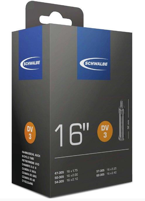SCHWALBE Schlauch "Nr. DV 3", 16"