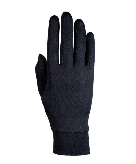 Roeckl Unterziehhandschuh Merino Schwarz XL