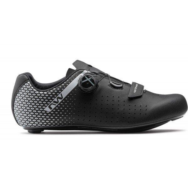 Schuhe Northwave CORE PLUS 2 BLACK/SILVER 47