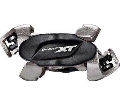 Pedal SHIMANO DEORE XT PD-M8100, MTB, SPD, SM-SH51, schwarz, Reflektor optional Produktbild 1