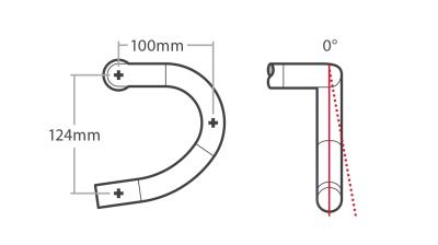 Bontrager Bar Bontrager PRO VR-C Road 31.8mm Clamp 42cm Carb Produktbild 3
