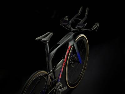 Trek Speed Concept SLR9AXS XL Trek Black to Hex Blue Fa Produktbild 2