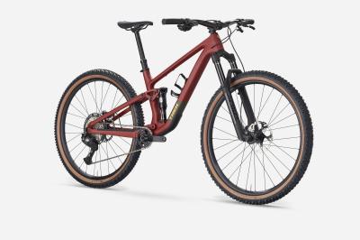 Trek Top Fuel 9.8 M Matte Sedona Red/ Pennyflake Produktbild 1