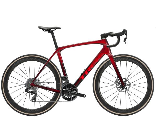 Trek Domane SLR 9 AXS 54 Metallic Red Smoke to Red Carb