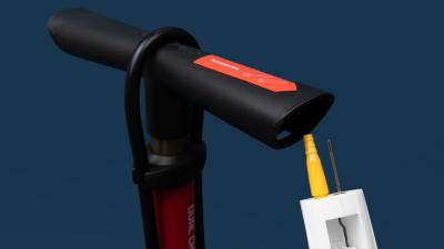 Trek Pumpe Trek Dual Charger Blue Produktbild 8