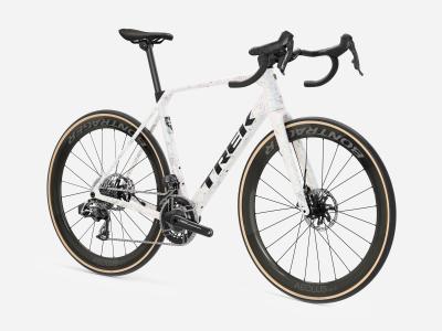 Trek Domane SLR 9 AXS L Mother of Pearl/Silver Marble Produktbild 1