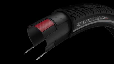 Bontrager Reifen Bontrager H2 Hard-Case Lite 700x38C Black/R Produktbild 5