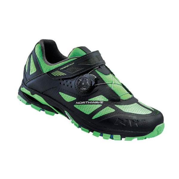 Northwave SPIDER PLUS 2 BLACK/GREEN FLUO 41