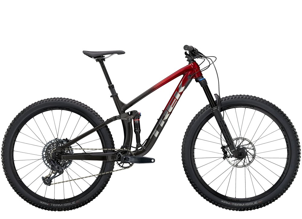 Trek Fuel EX 8 GX M 29 Rage Red to Dnister Black Fade